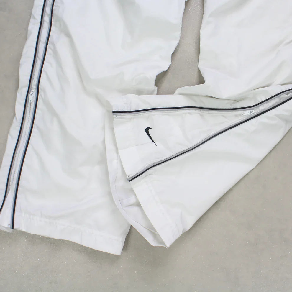 Nike Vintage Baggy Trackpants - "White"