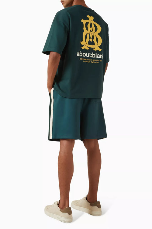 About:Blank Insignia T-Shirt - "Epsom Green/Yellow"