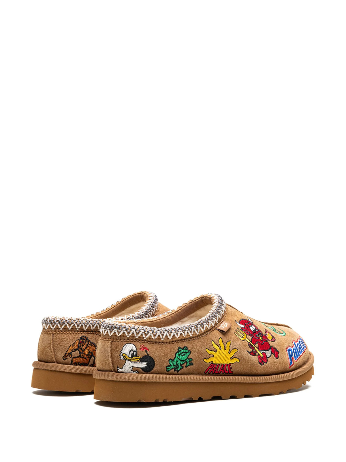 UGG x Palace Tasman Slippers - "Chestnut"