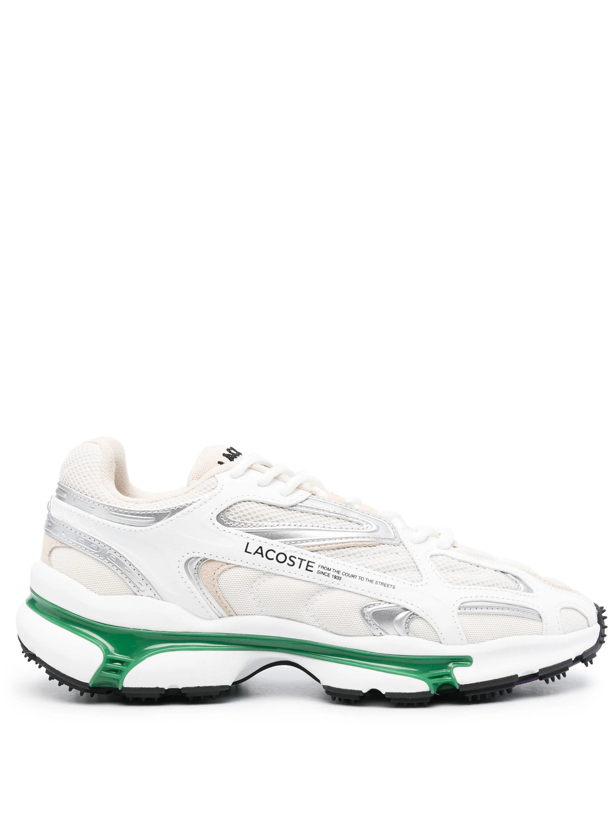 Lacoste L003 2K24 Mesh Sneaker - "White/Green"