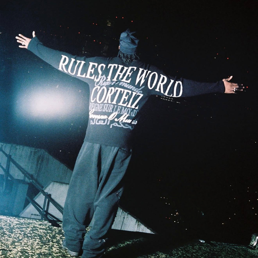 Corteiz Worldwide Waffle Thermal - "Black"