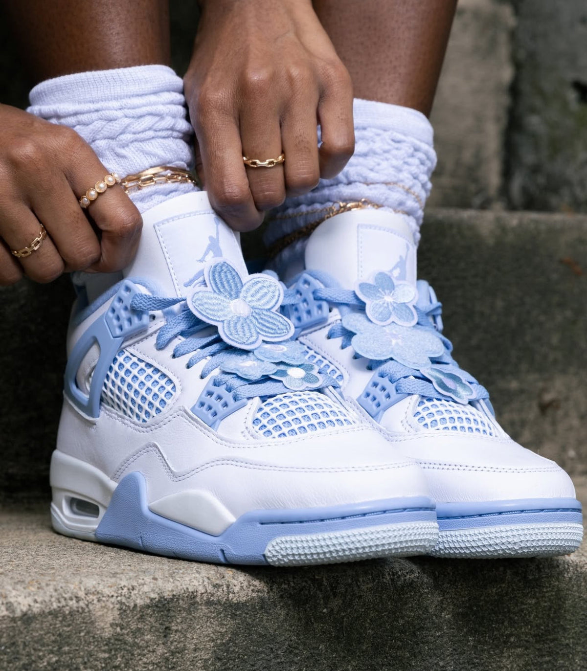 Air Jordan 4 Retro WMNS  - "Forget Me Not"