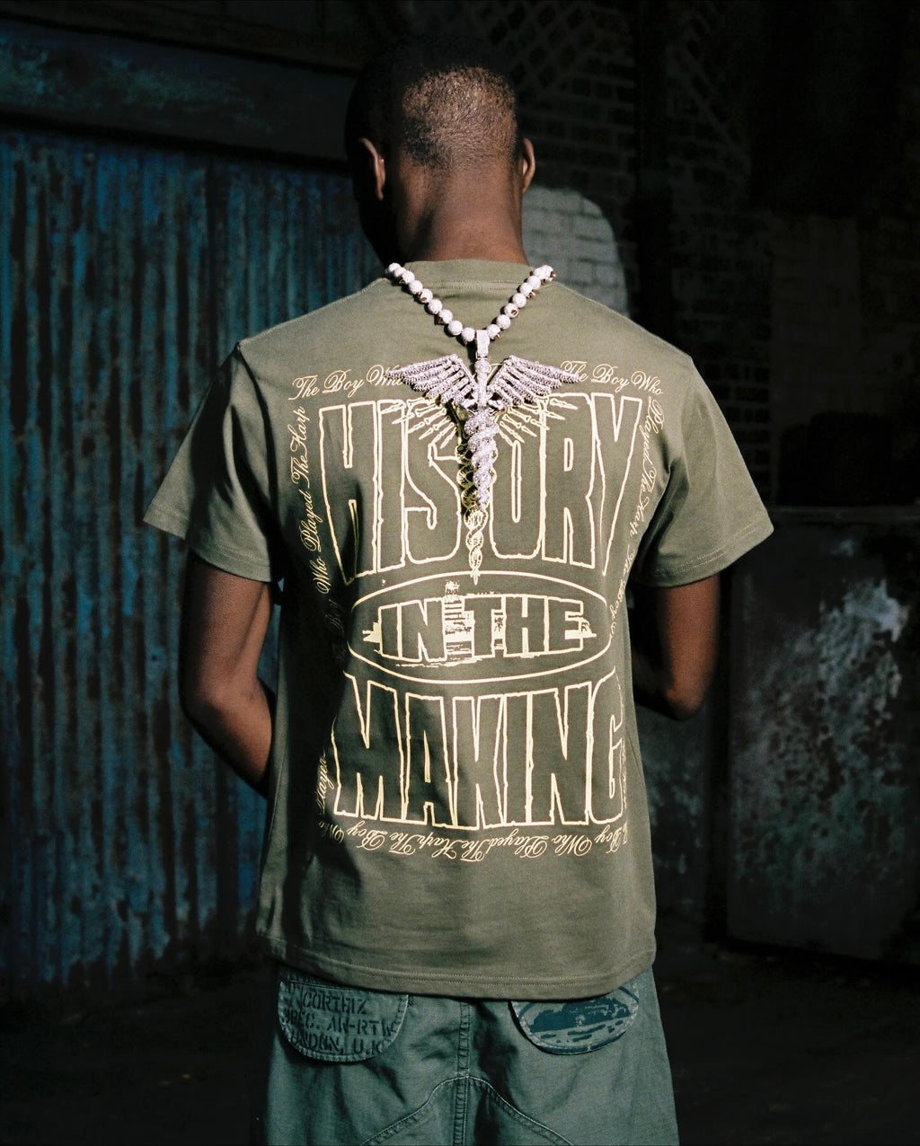 Corteiz x Dave History In The Making Tee - "Khaki"