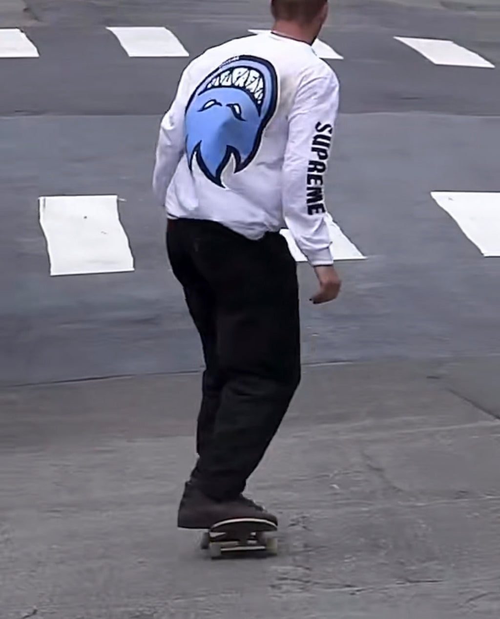 Supreme x Spitfire Long-Sleeve Tee - "White"