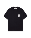About:Blank Monogram T-shirt - "Black/White"
