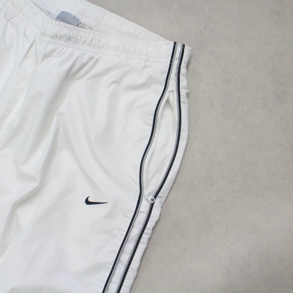 Nike Vintage Baggy Trackpants - "White"