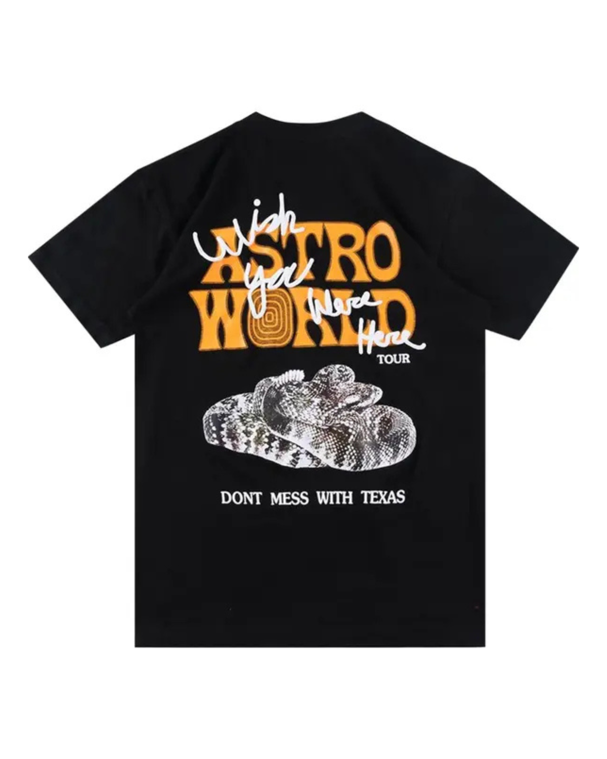 Cactus Jack by Travis Scott Astroworld Houston Exclusive T-Shirt - "Black"