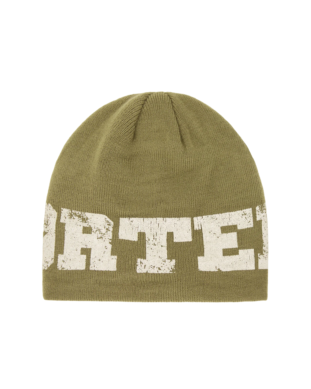 Corteiz Star Skully Beanie - "Olive"