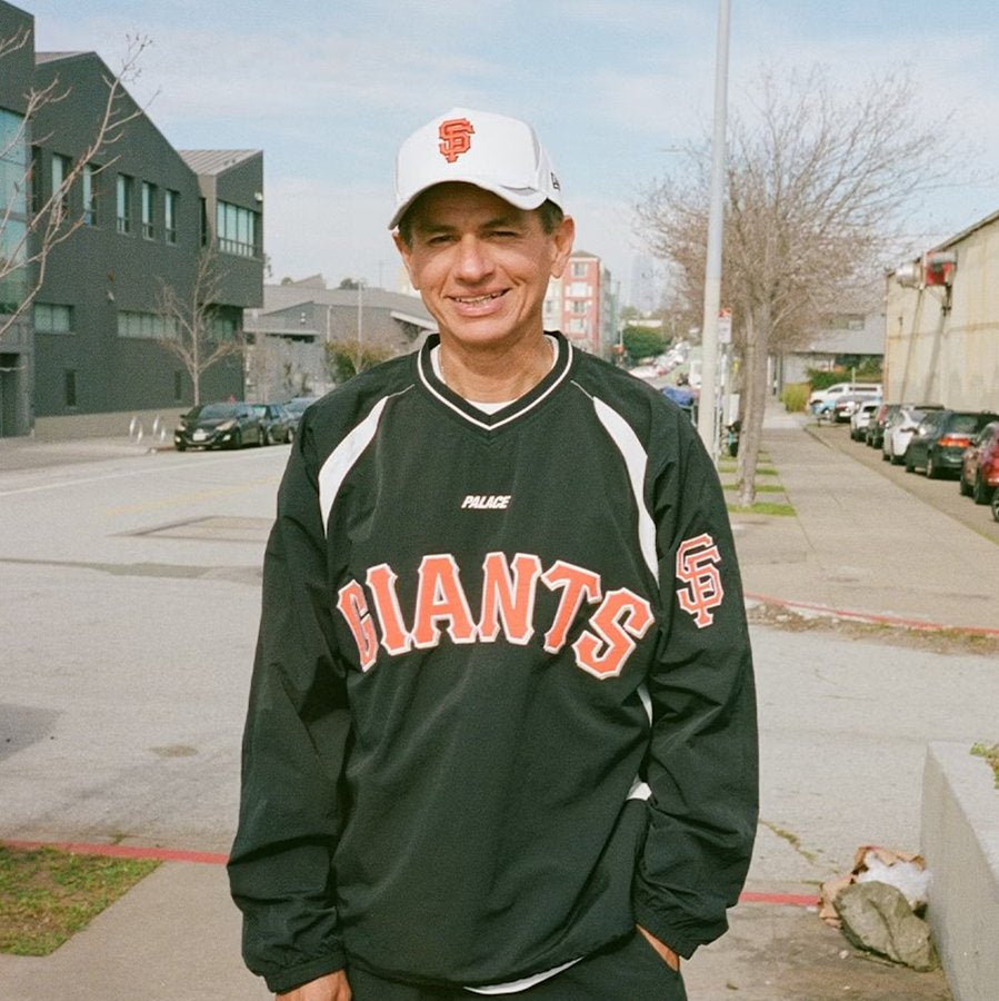 Palace San Francisco Giants Shell Crewneck - "Black"