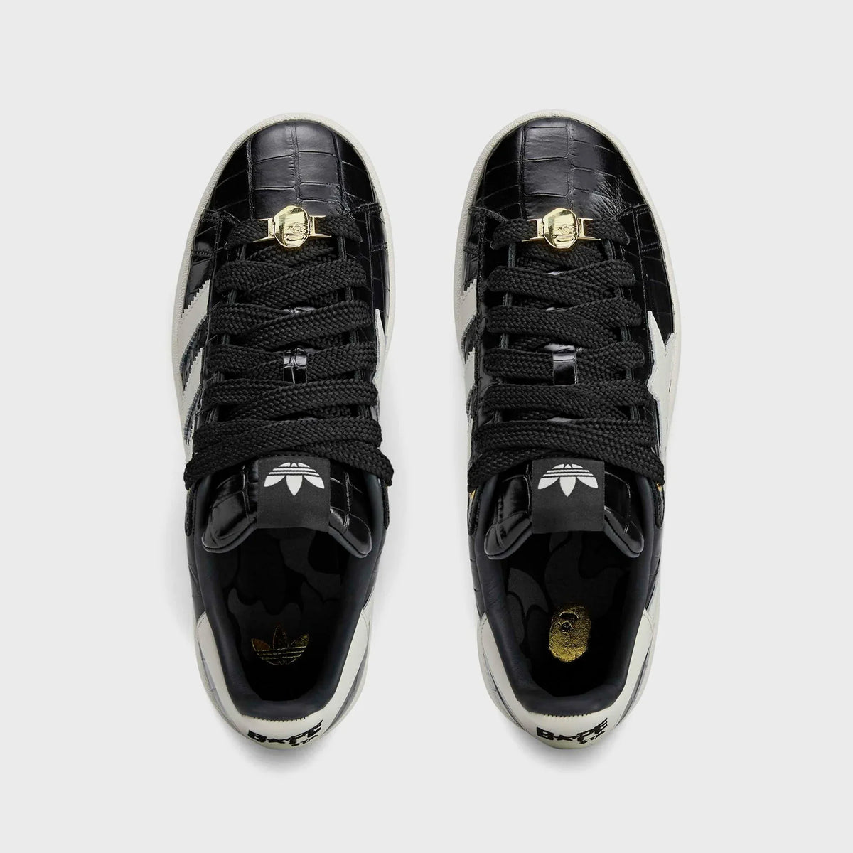 Adidas x Bape Campus 00s - "Core Black/White"