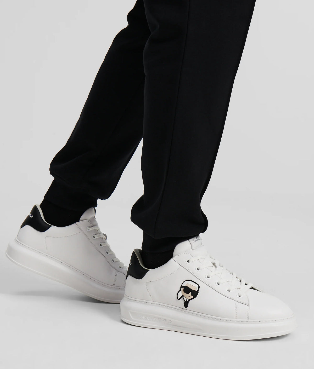 Karl Lagerfeld Ikonik Karl Sneaker - "White"