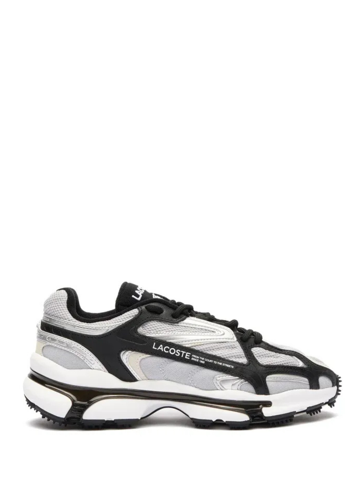 Lacoste L003 2K24 Mesh Sneaker - "Grey/Black/White"