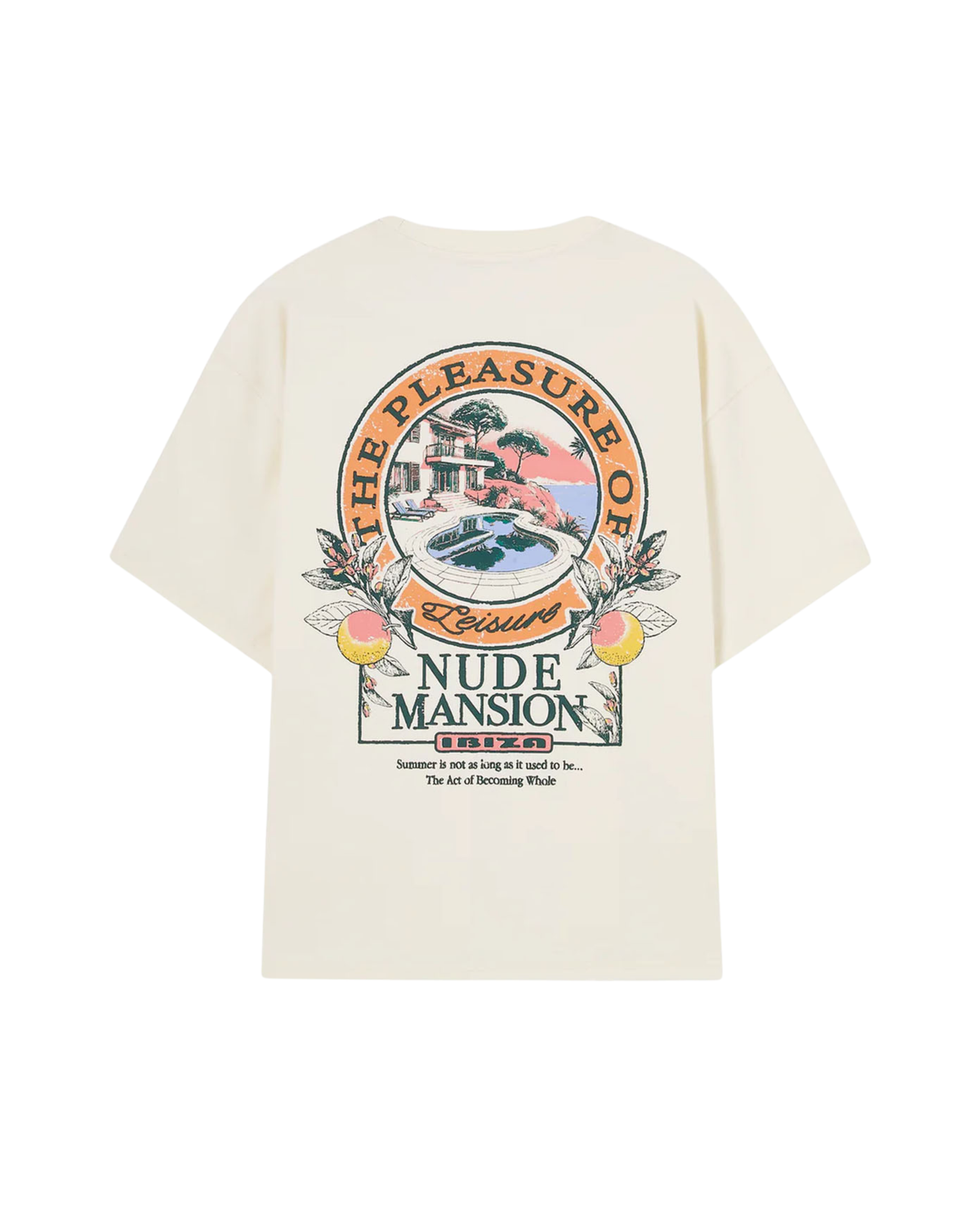 Nude Project Camiseta Mansion Blanco - "Cream"