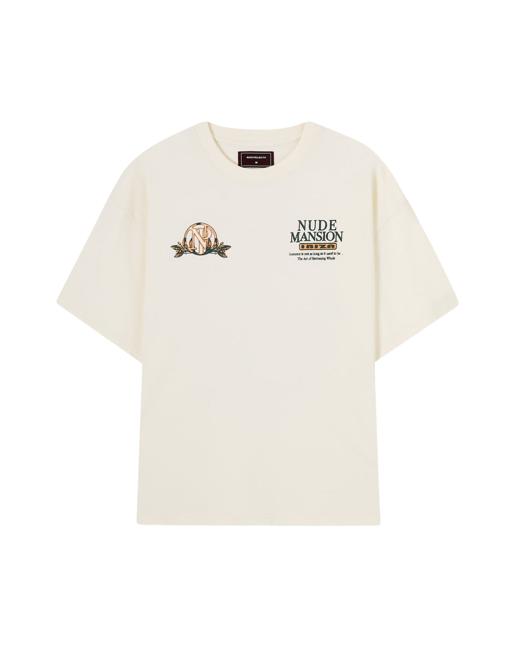 Nude Project Camiseta Mansion Blanco - "Cream"