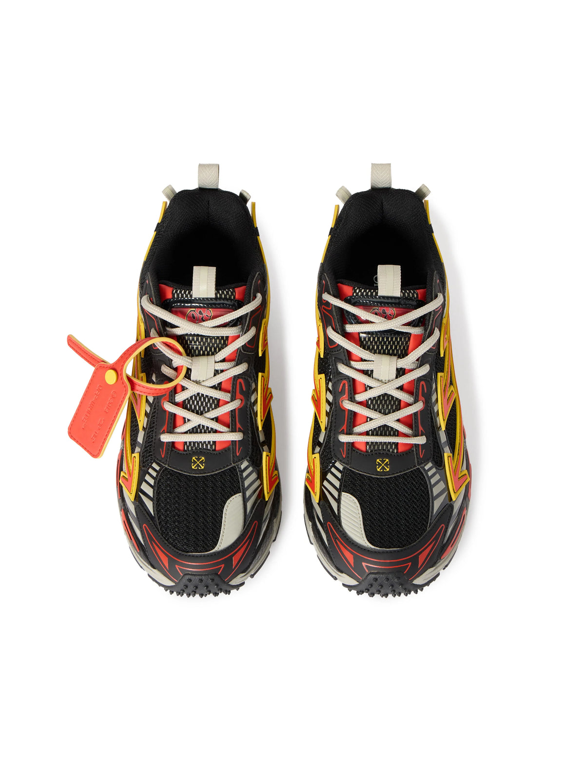 Off-White Be Right Back - "Black/Coral Red"