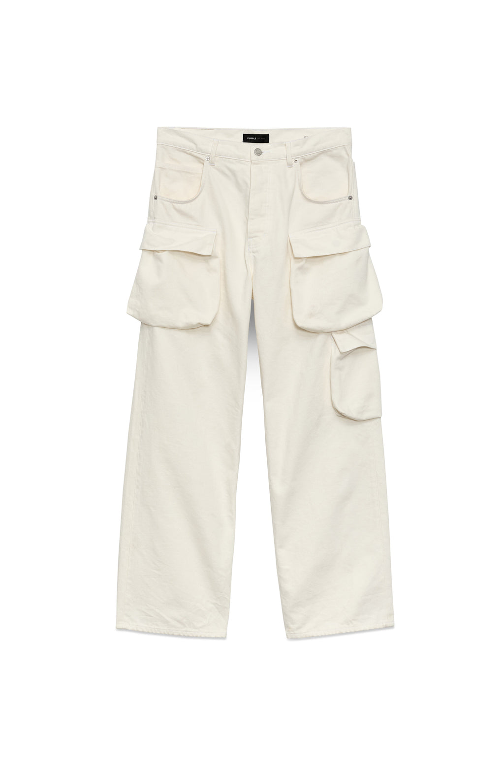 Purple P018 Triple Pocket Cargo Pants