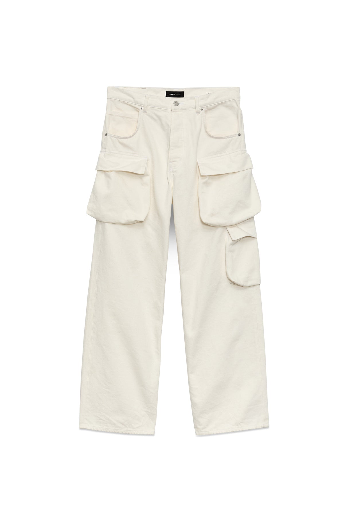 Purple P018 Triple Pocket Cargo Pants