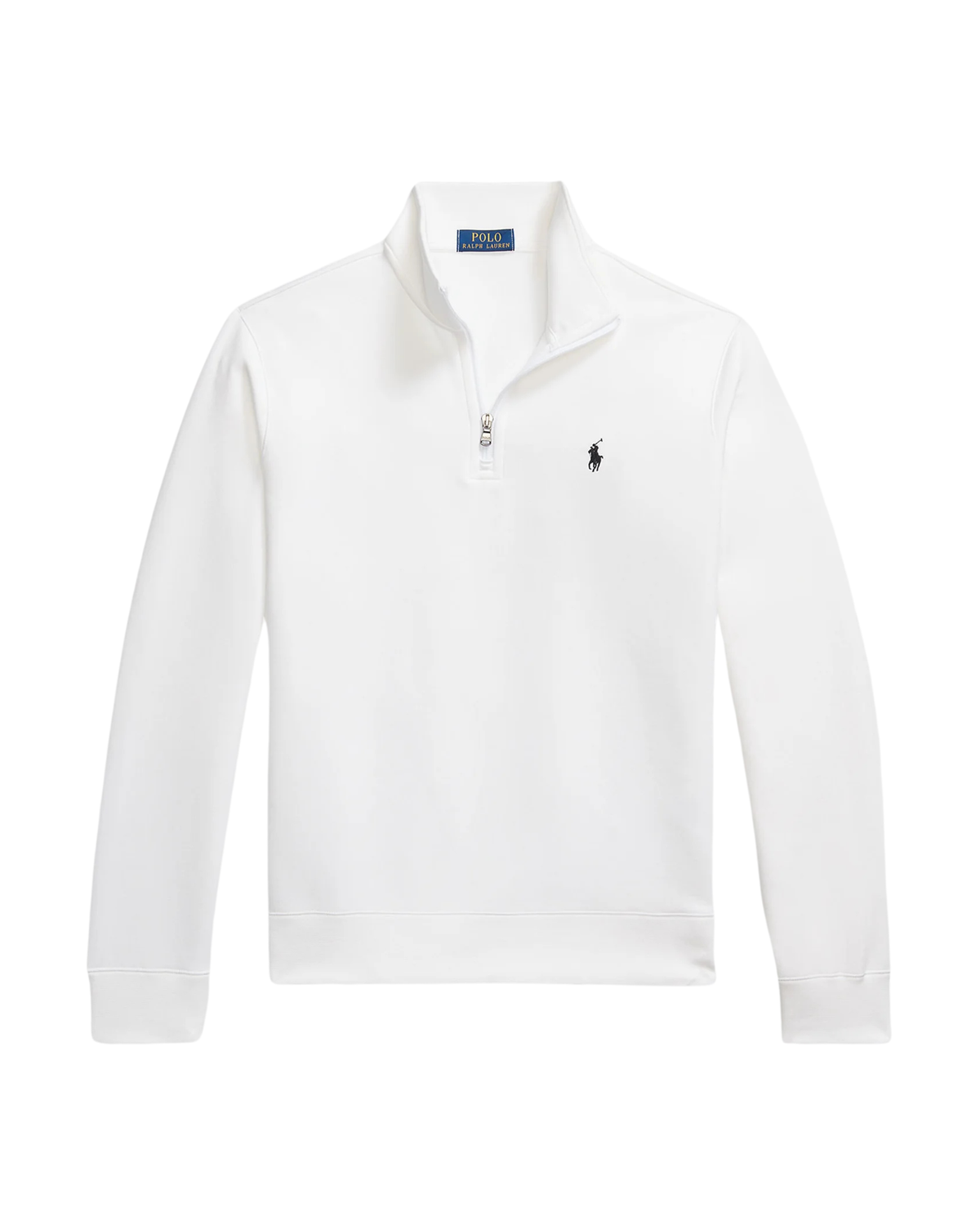 Polo Ralph Lauren Quarter-Zip Pullover - "White"