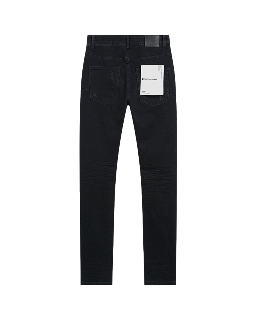 Purple Brand Distressed Denim Jeans - "Black"