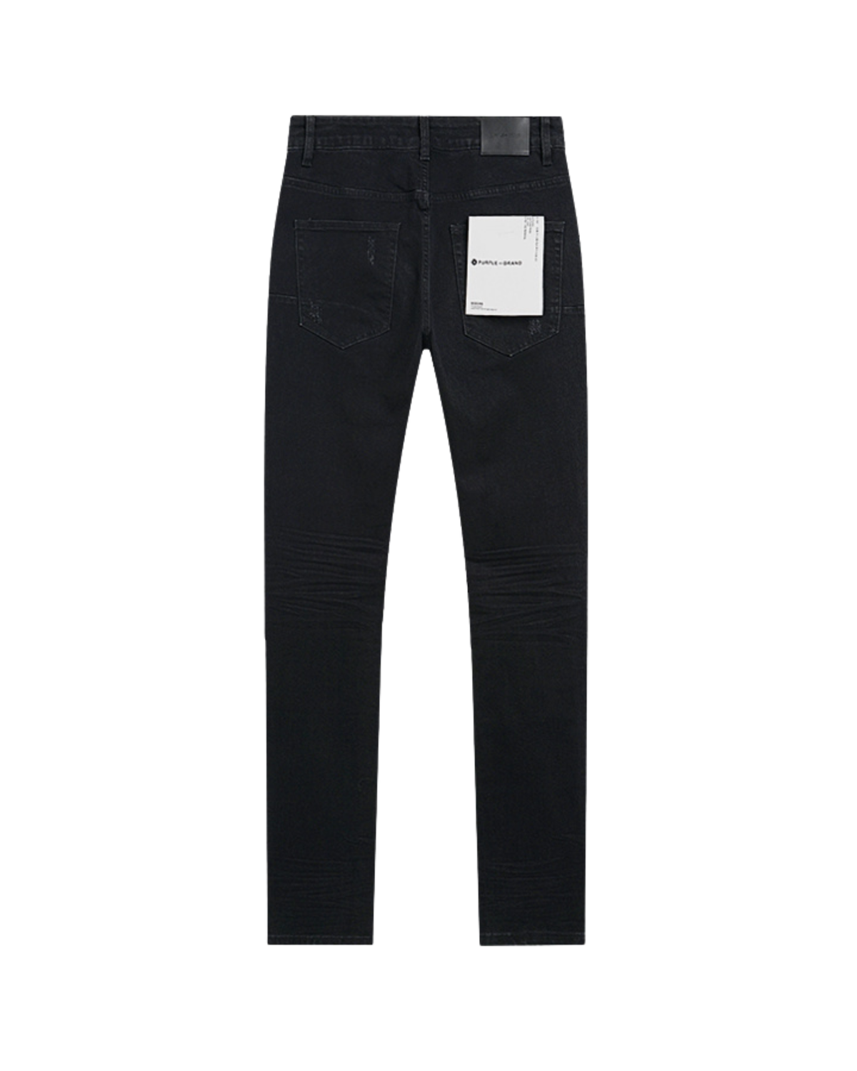 Purple Brand Distressed Denim Jeans - "Black"