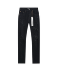 Purple Brand Distressed Denim Jeans - "Black"
