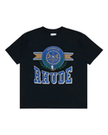 Rhude Cotswold Crest T-Shirt - "Vintage Black"