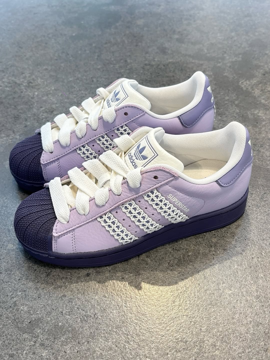 Adidas Superstar II - "Silver/Dawn/Violet"