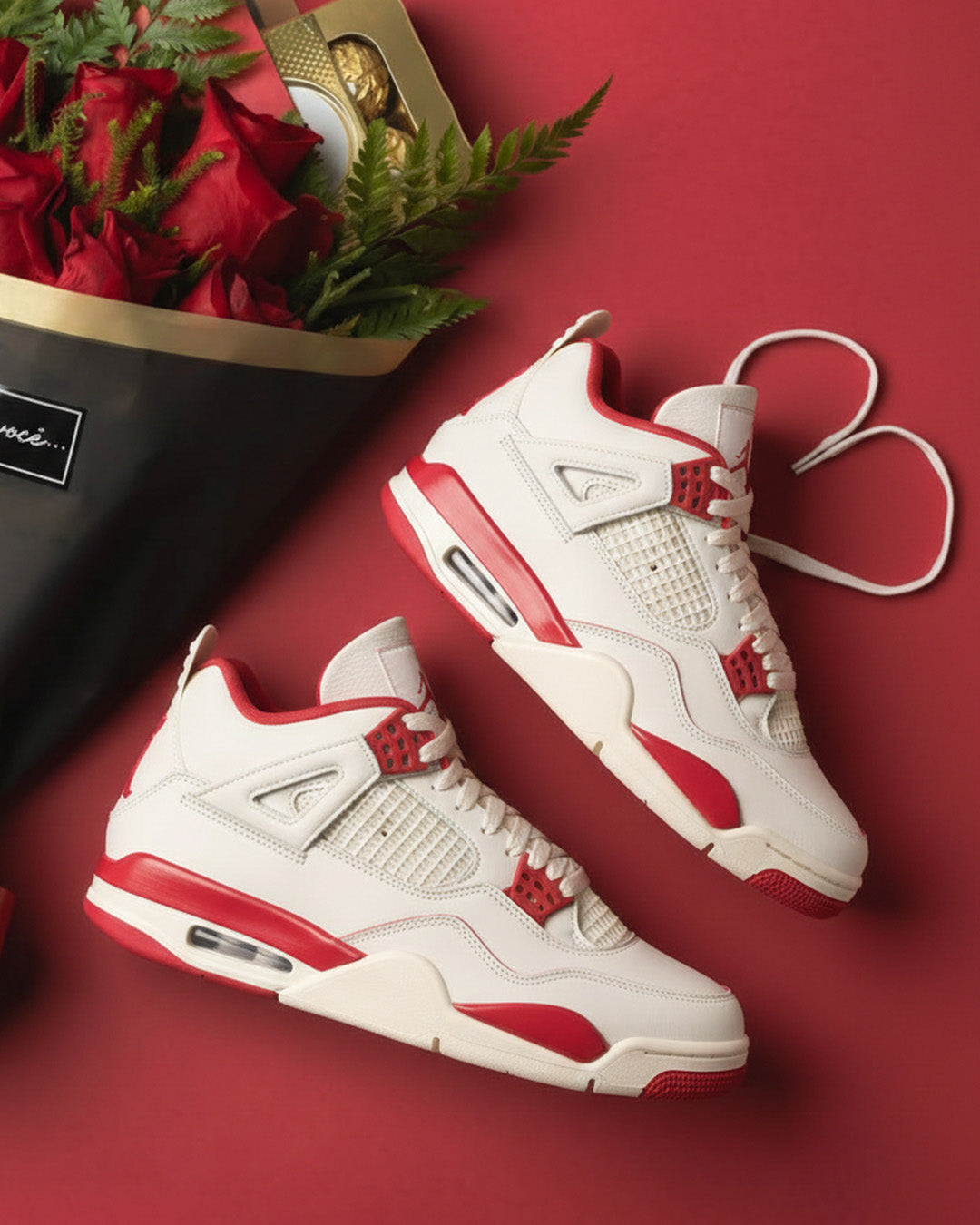 Air Jordan 4 Retro Valentine's Day - "Sierra Red"