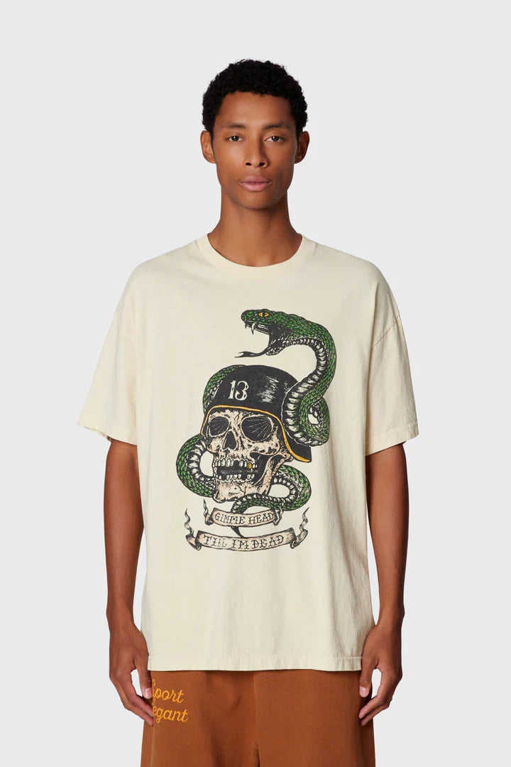 Gallery Dept. Till I'm Dead T-Shirt -"Archival White"