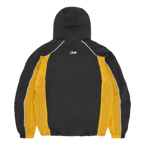 Corteiz Spring Jacket - "Black/Yellow"