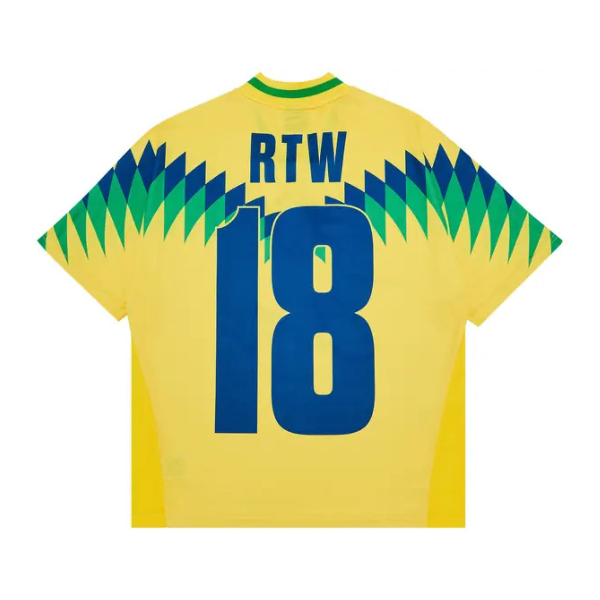 Corteiz Club America RTW Football Jersey Brasil - "Yellow"