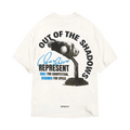 Represent Out Of The Shadows T-Shirt - "Flat White"