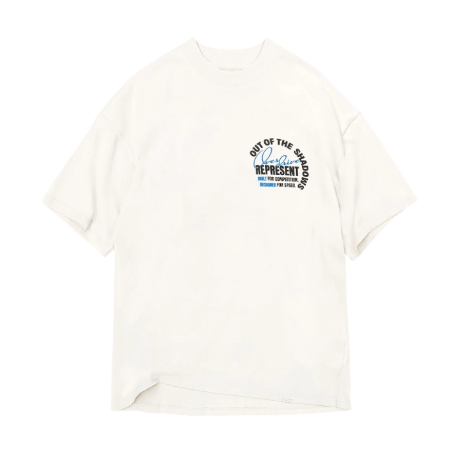 Represent Out Of The Shadows T-Shirt - "Flat White"