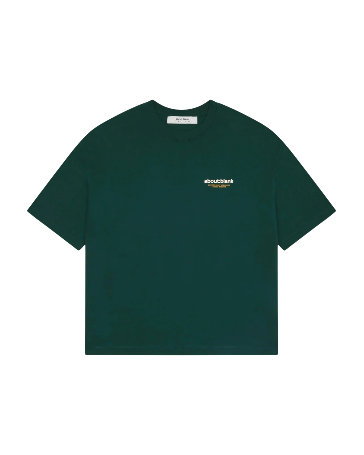 About:Blank Insignia T-Shirt - "Epsom Green/Yellow"