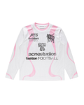 Acne Studios Sports Jersey - "White/Pink"