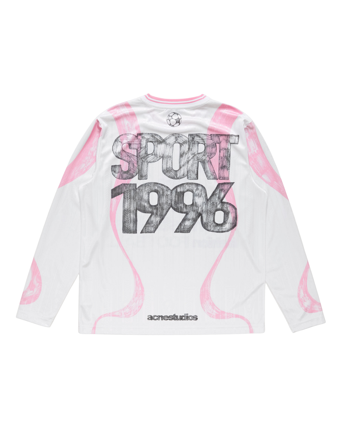 Acne Studios Sports Jersey - "White/Pink"
