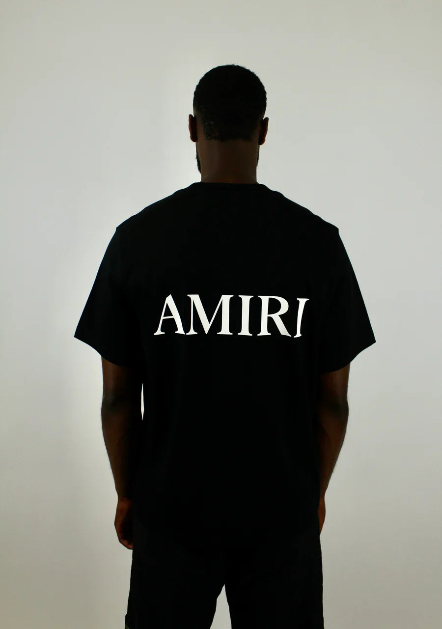 Amiri Core Logo Tee - "Black"