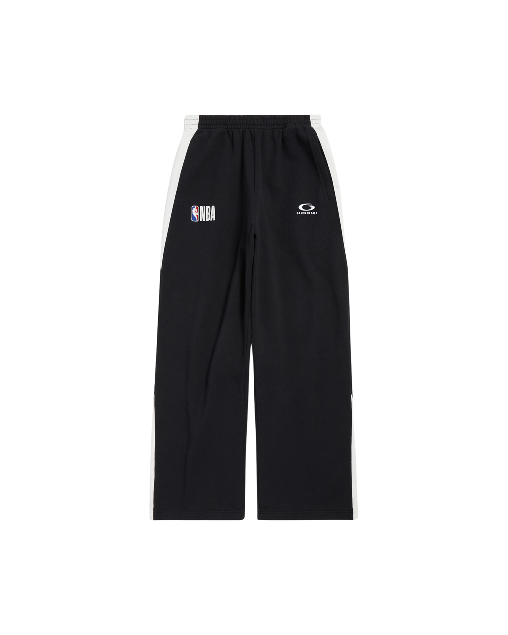 Balenciaga x NBA Collaboration Oversized Sweatpants - "Black"