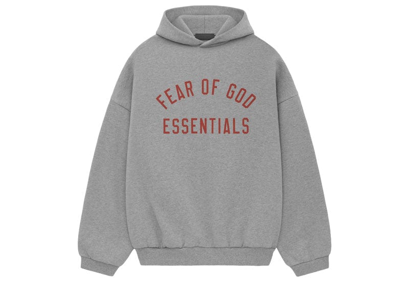Fear of God Essentials Fleece Hoodie - "Dark Heather"