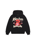 Broken Planet Broken Hearts Hoodie - "Midnight Black"