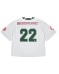 Broken Planet Mesh Jersey - "White/Green"