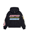 Broken Planet Fast Boyz Hoodie - "Midnight Black"