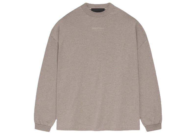 Fear of God Essentials L/S Tee - "Core Heather"