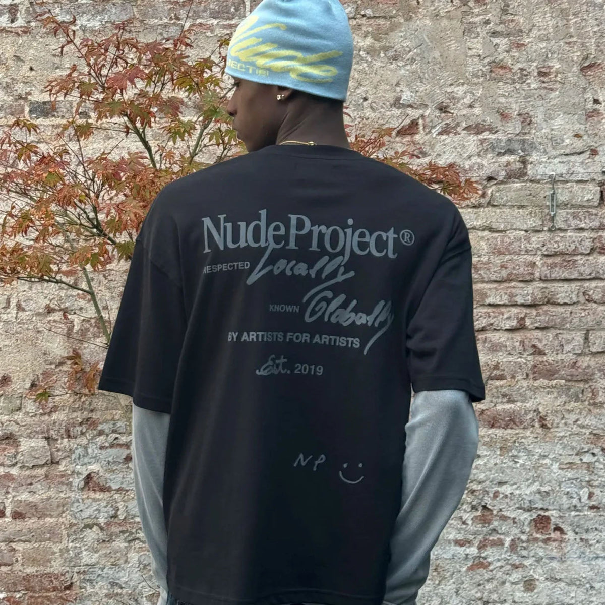 Nude Project Global Soon Tee - "Black"
