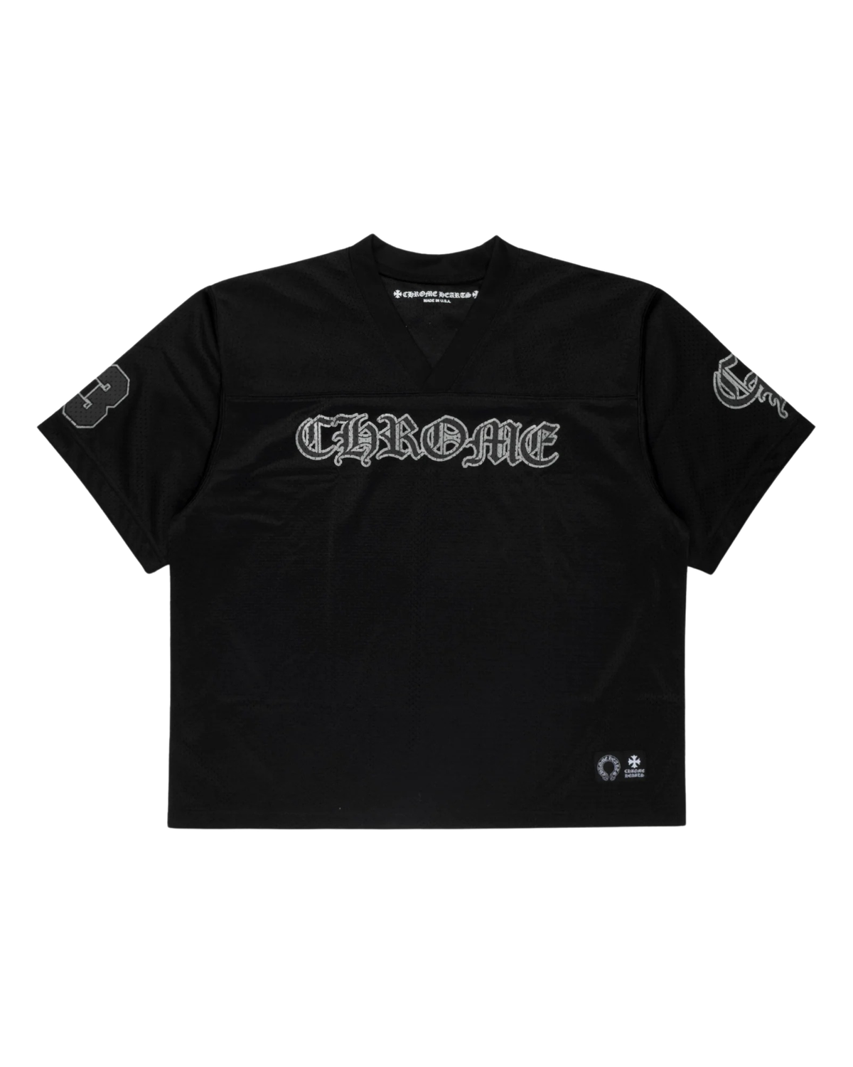 Chrome Hearts Mesh Hockey Jersey - "Black"