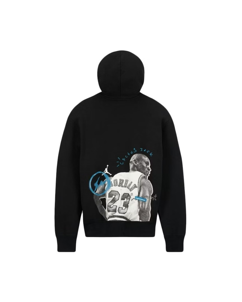 Travis Scott x Jordan x Fragment Hoodie - "Black"