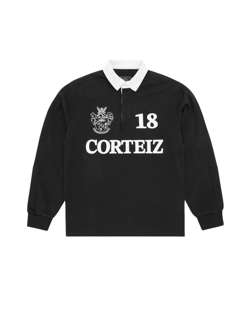 Corteiz Panelled Rugby - "Black"