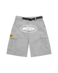 Corteiz Alcatraz Cargo Shorts - "Grey"
