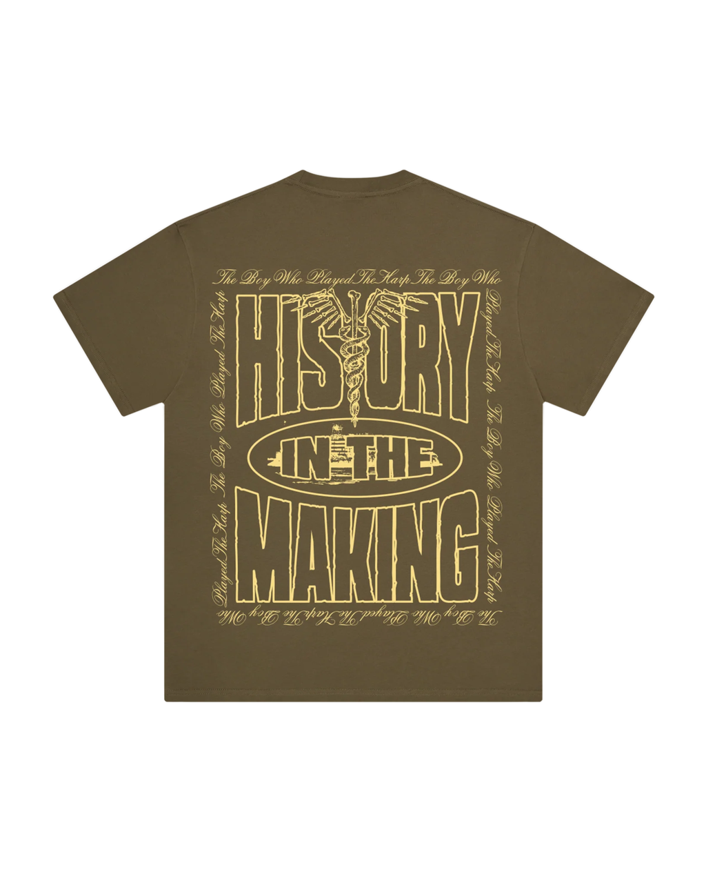 Corteiz x Dave History In The Making Tee - "Khaki"