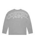 Corteiz Royale Heavyweight Long-Sleeve Tee - "Heather Grey"